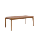 Mesa de Jantar Retangular com Tampo de MDF Ficus Cinamomo 210 cm